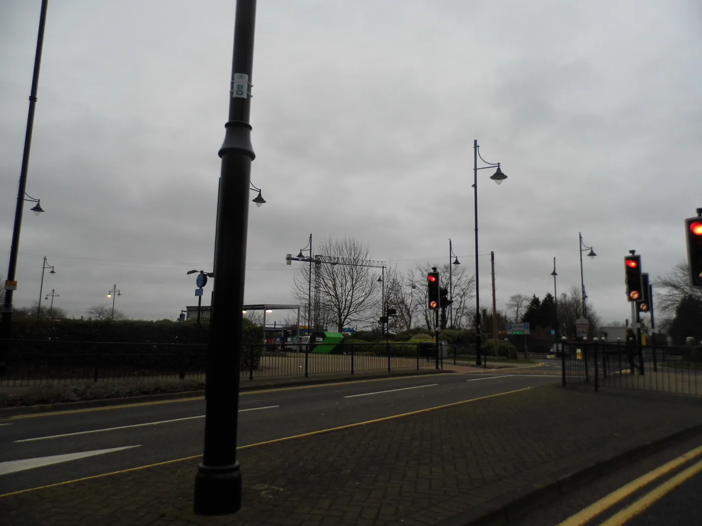 South Street, Staines, the street Communications House is on. The building may not be in shot