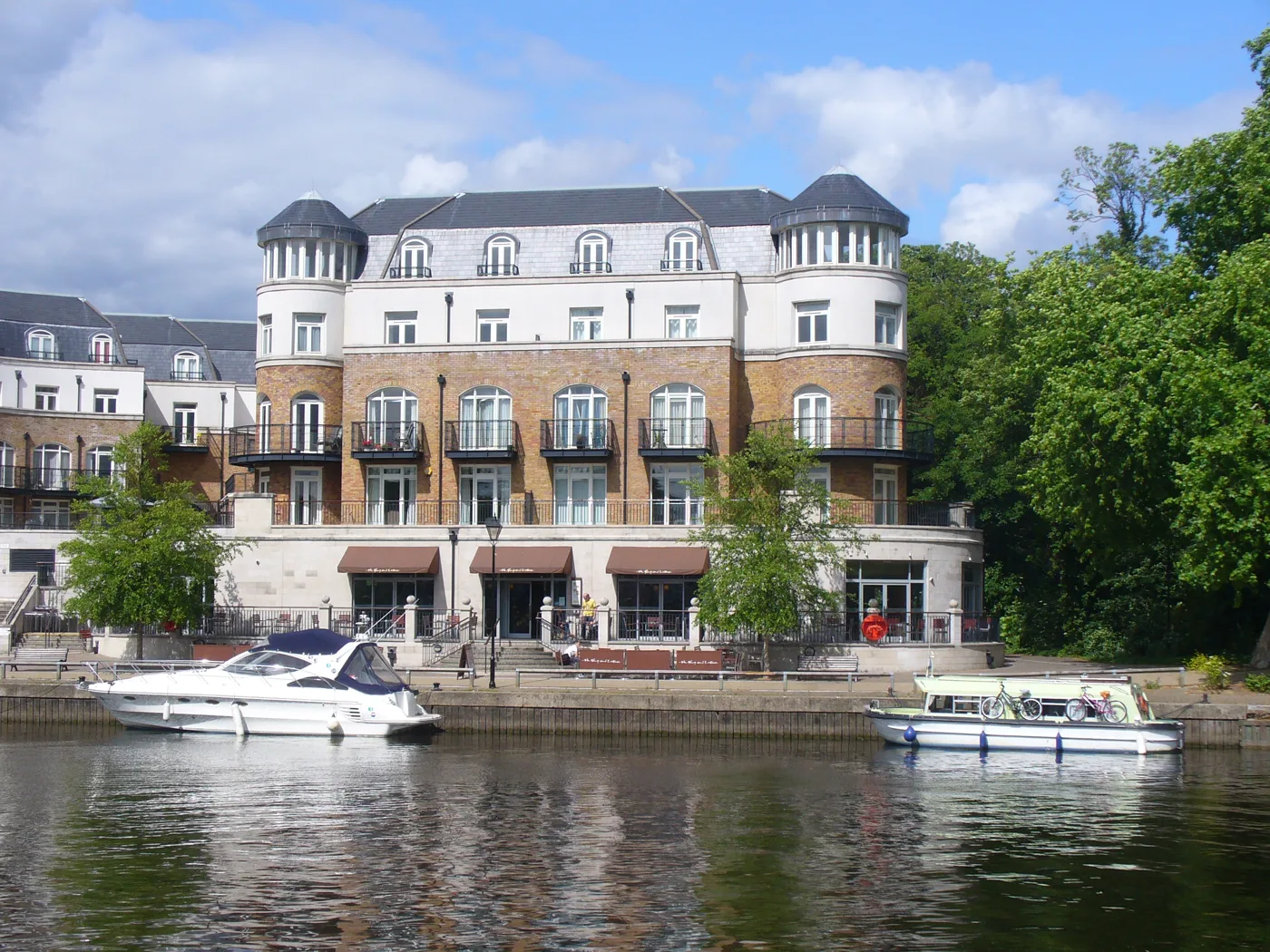 The Thames riverside at Staines-upon-Thames